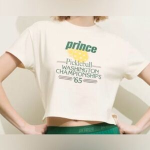 Prince Pickleball Washington Championship ‘65 Women’s Cropped Tee Size Large